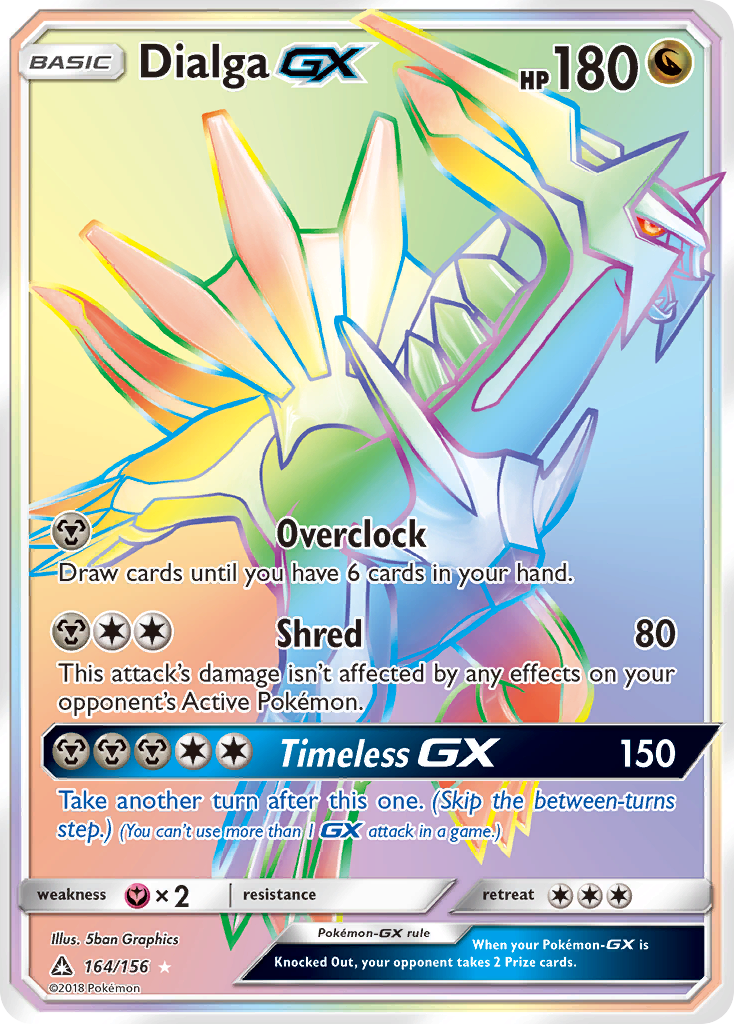 Dialga GX (164/156) [Sun & Moon: Ultra Prism] | Pegasus Games WI