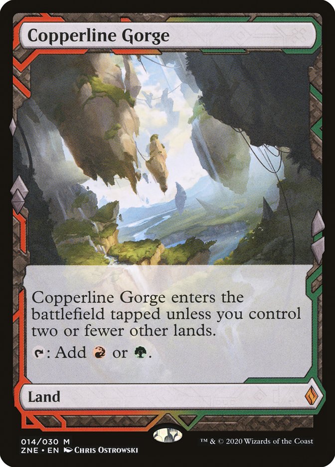 Copperline Gorge (Expeditions) [Zendikar Rising Expeditions] | Pegasus Games WI