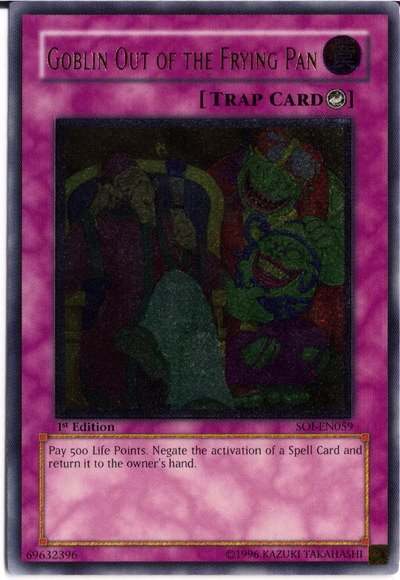 Goblin Out of the Frying Pan (UTR) [SOI-EN059] Ultimate Rare | Pegasus Games WI