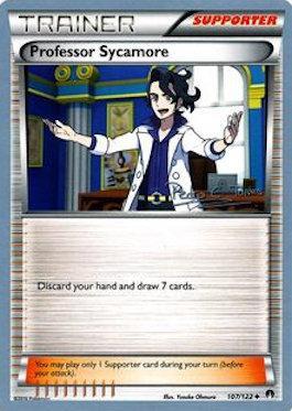 Professor Sycamore (107/122) (Dragones y Sombras - Pedro Eugenio Torres) [World Championships 2018] | Pegasus Games WI