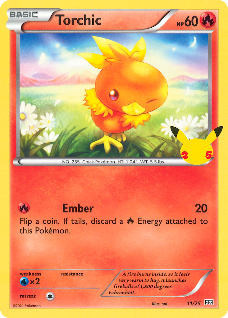 Torchic (11/25) [McDonald's 25th Anniversary] | Pegasus Games WI