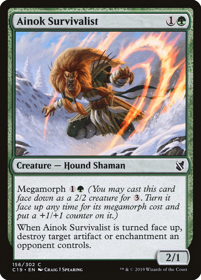 Ainok Survivalist [Commander 2019] | Pegasus Games WI