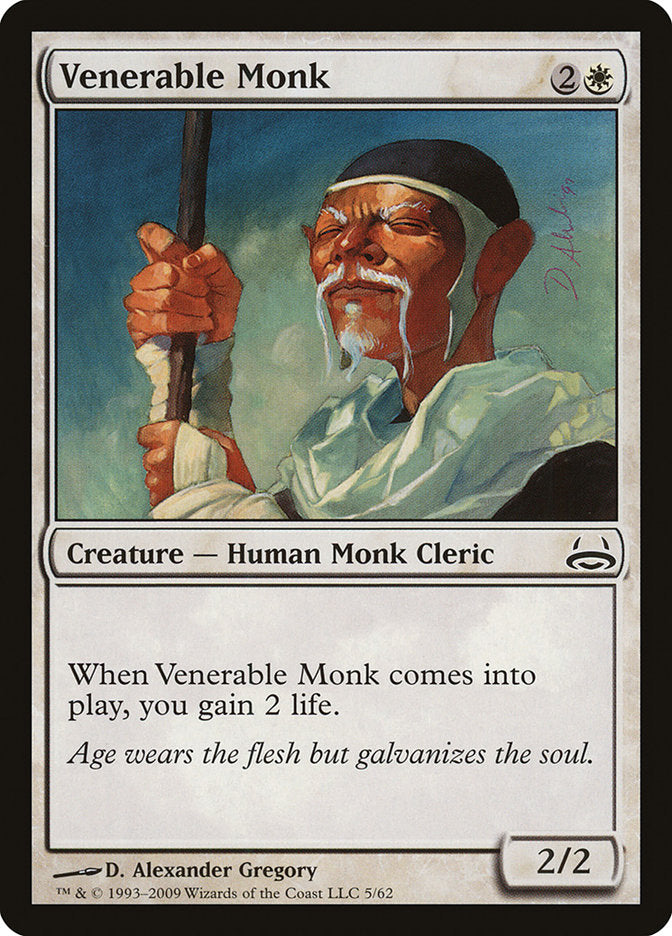 Venerable Monk [Duel Decks: Divine vs. Demonic] | Pegasus Games WI