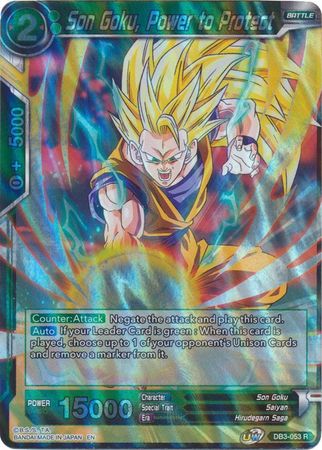 Son Goku, Power to Protect [DB3-053] | Pegasus Games WI