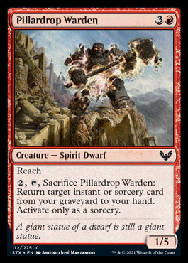 Pillardrop Warden [Strixhaven: School of Mages] | Pegasus Games WI