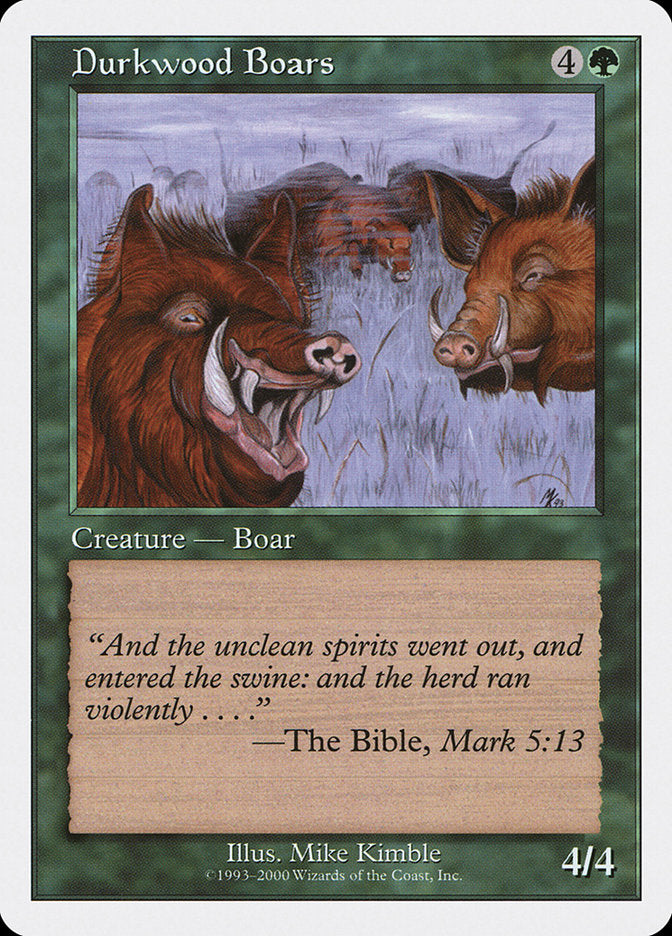 Durkwood Boars [Starter 2000] | Pegasus Games WI