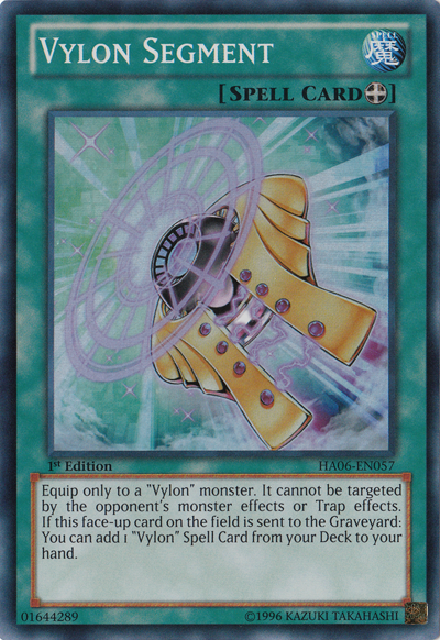 Vylon Segment [HA06-EN057] Super Rare | Pegasus Games WI