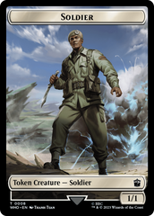 Soldier // Treasure (0028) Double-Sided Token [Doctor Who Tokens] | Pegasus Games WI
