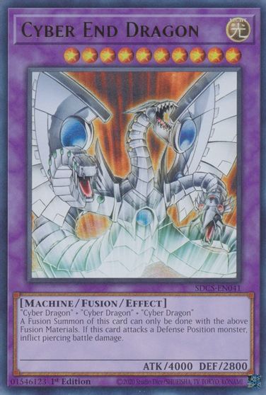 Cyber End Dragon [SDCS-EN041] Ultra Rare | Pegasus Games WI