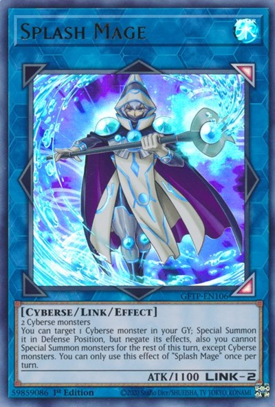 Splash Mage [GFTP-EN106] Ultra rare | Pegasus Games WI