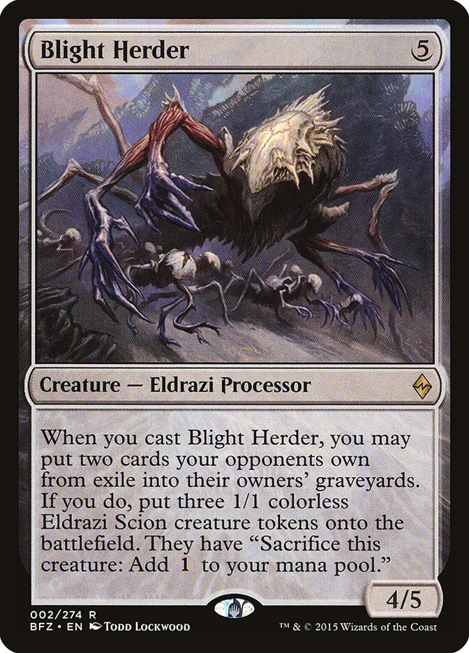 Blight Herder [Battle for Zendikar] | Pegasus Games WI