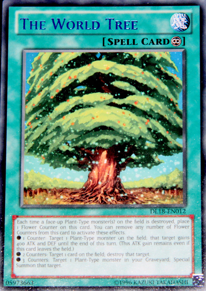 The World Tree (Blue) [DL18-EN012] Rare | Pegasus Games WI