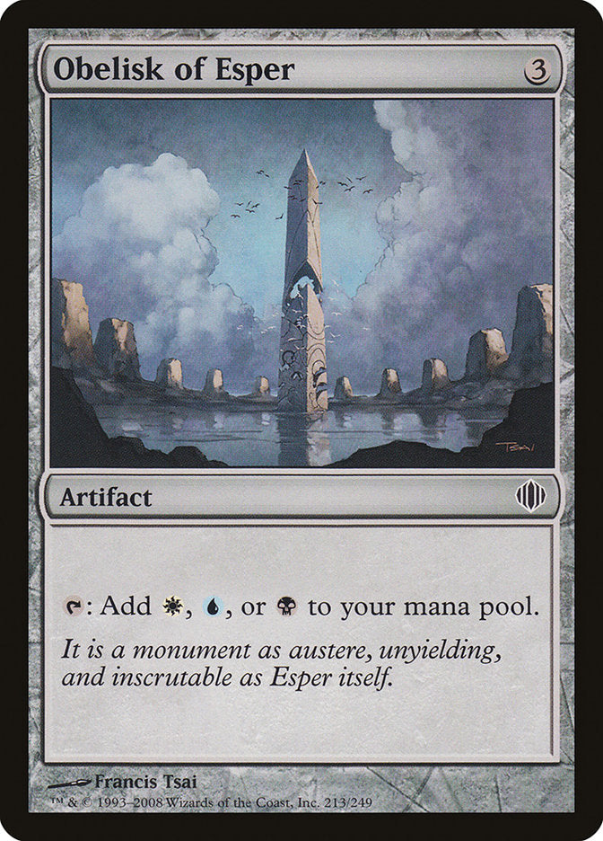 Obelisk of Esper [Shards of Alara] | Pegasus Games WI