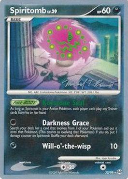 Spiritomb LV.39 (32/99) (Boltevoir - Michael Pramawat) [World Championships 2010] | Pegasus Games WI