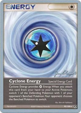 Cyclone Energy (90/108) (Psychic Lock - Jason Klaczynski) [World Championships 2008] | Pegasus Games WI