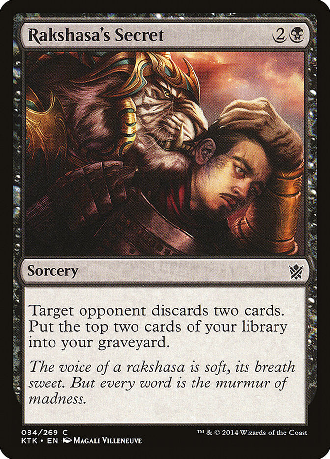 Rakshasa's Secret [Khans of Tarkir] | Pegasus Games WI