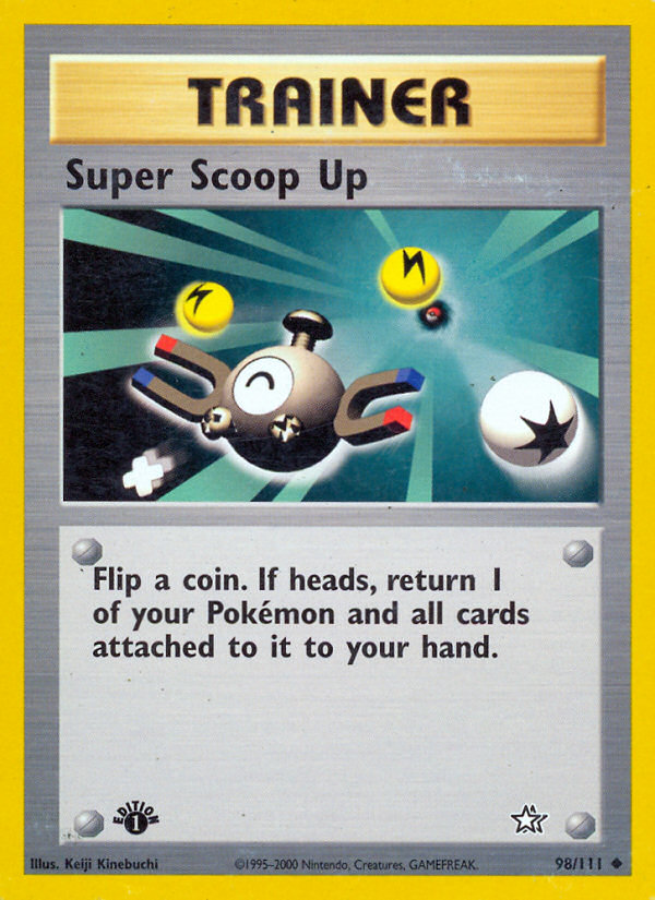 Super Scoop Up (98/111) [Neo Genesis 1st Edition] | Pegasus Games WI