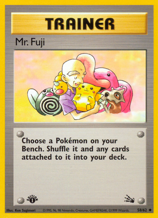 Mr. Fuji (58/62) [Fossil 1st Edition] | Pegasus Games WI