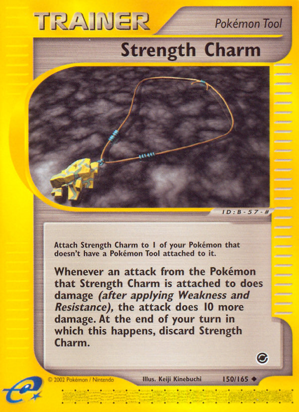 Strength Charm (150/165) [Expedition: Base Set] | Pegasus Games WI