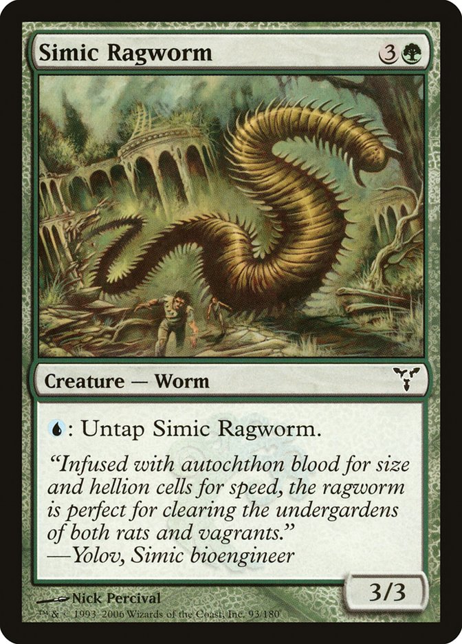 Simic Ragworm [Dissension] | Pegasus Games WI