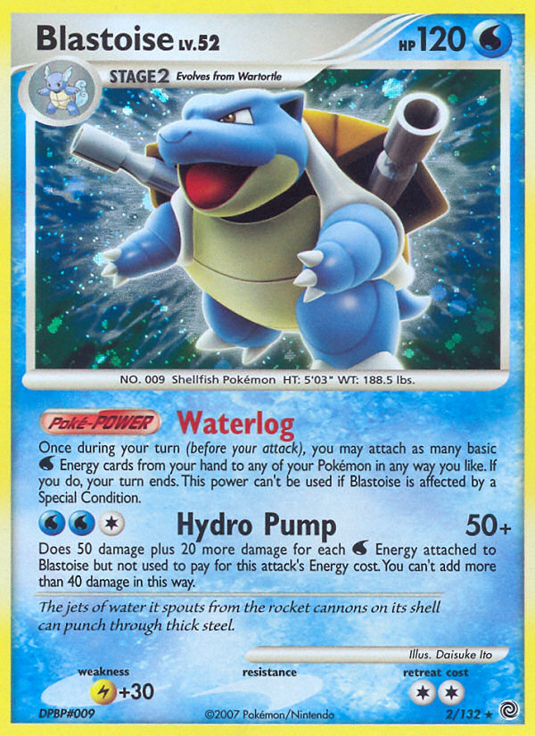 Blastoise (2/132) [Diamond & Pearl: Secret Wonders] | Pegasus Games WI