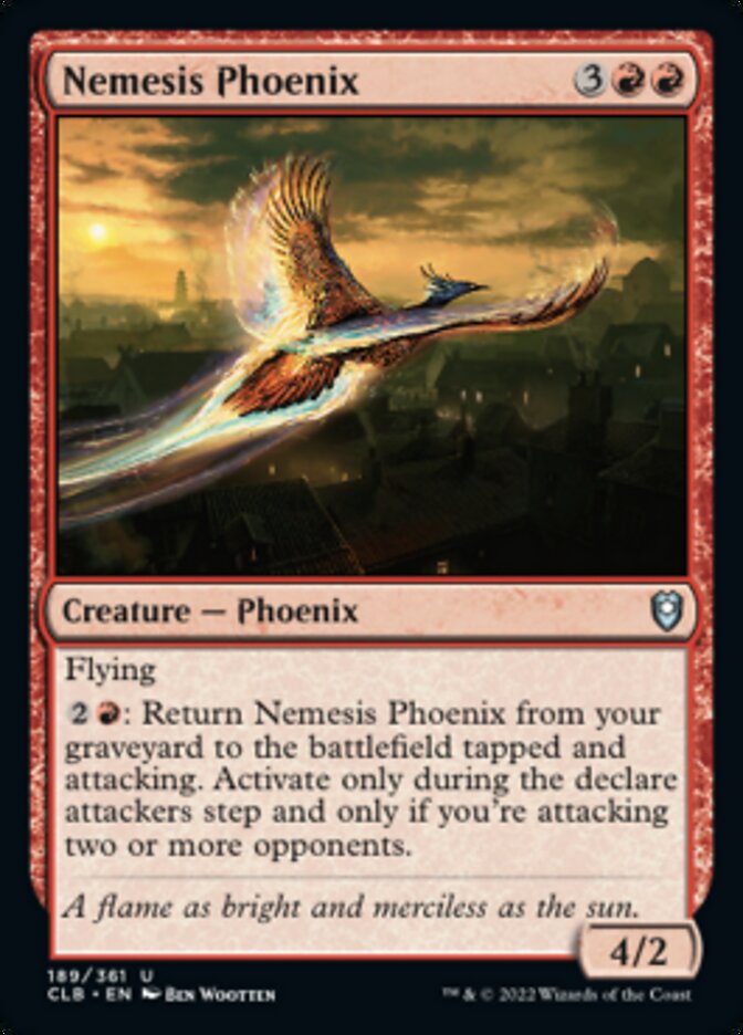 Nemesis Phoenix [Commander Legends: Battle for Baldur's Gate] | Pegasus Games WI