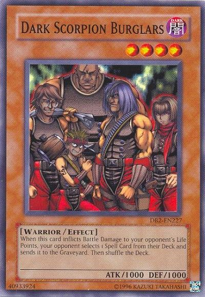 Dark Scorpion Burglars [DB2-EN227] Common | Pegasus Games WI