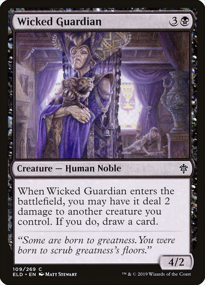 Wicked Guardian [Throne of Eldraine] | Pegasus Games WI