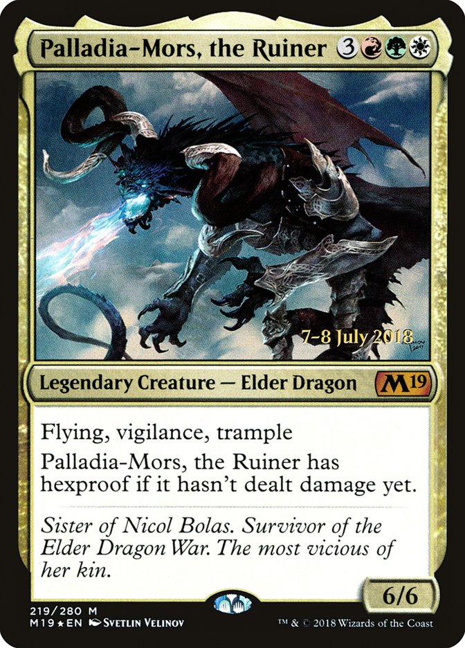 Palladia-Mors, the Ruiner [Core Set 2019 Prerelease Promos] | Pegasus Games WI