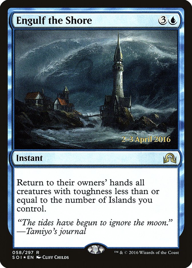 Engulf the Shore [Shadows over Innistrad Prerelease Promos] | Pegasus Games WI