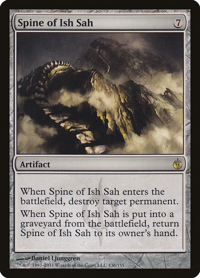 Spine of Ish Sah [Mirrodin Besieged] | Pegasus Games WI