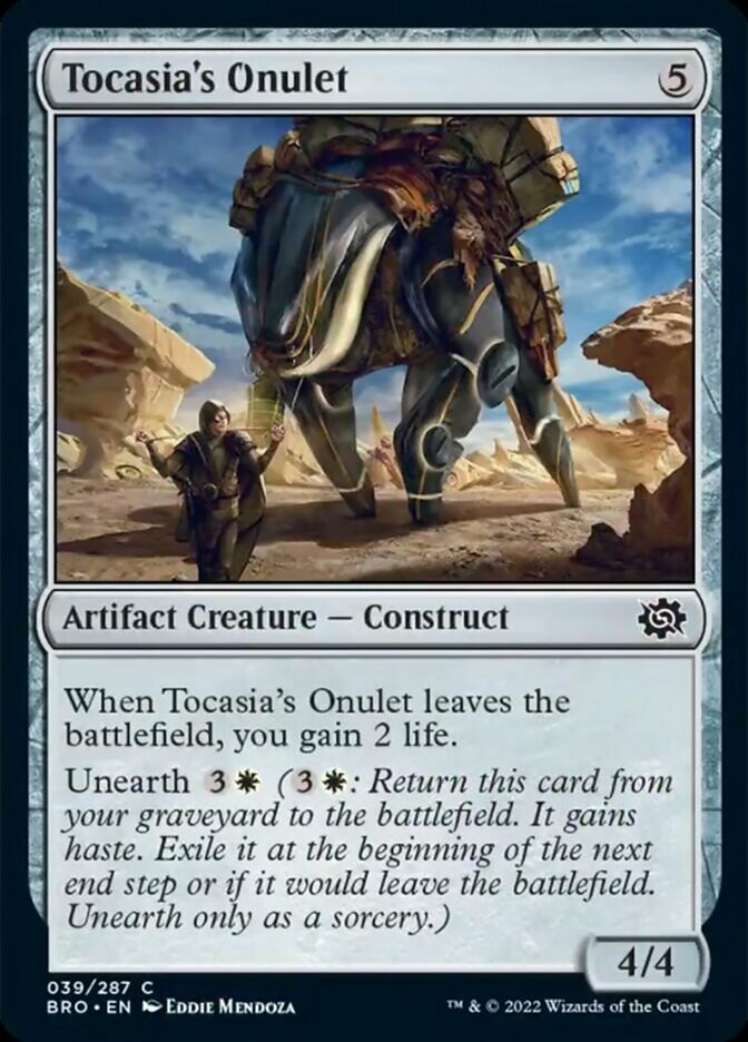 Tocasia's Onulet [The Brothers' War] | Pegasus Games WI