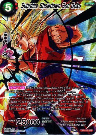 Supreme Showdown Son Goku (SPR) [TB2-002] | Pegasus Games WI