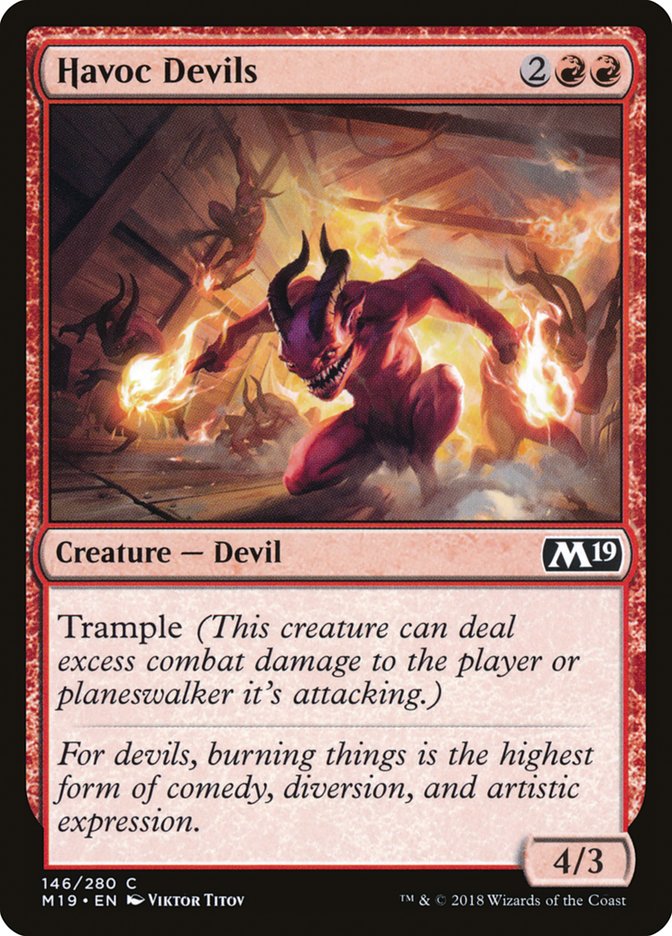 Havoc Devils [Core Set 2019] | Pegasus Games WI