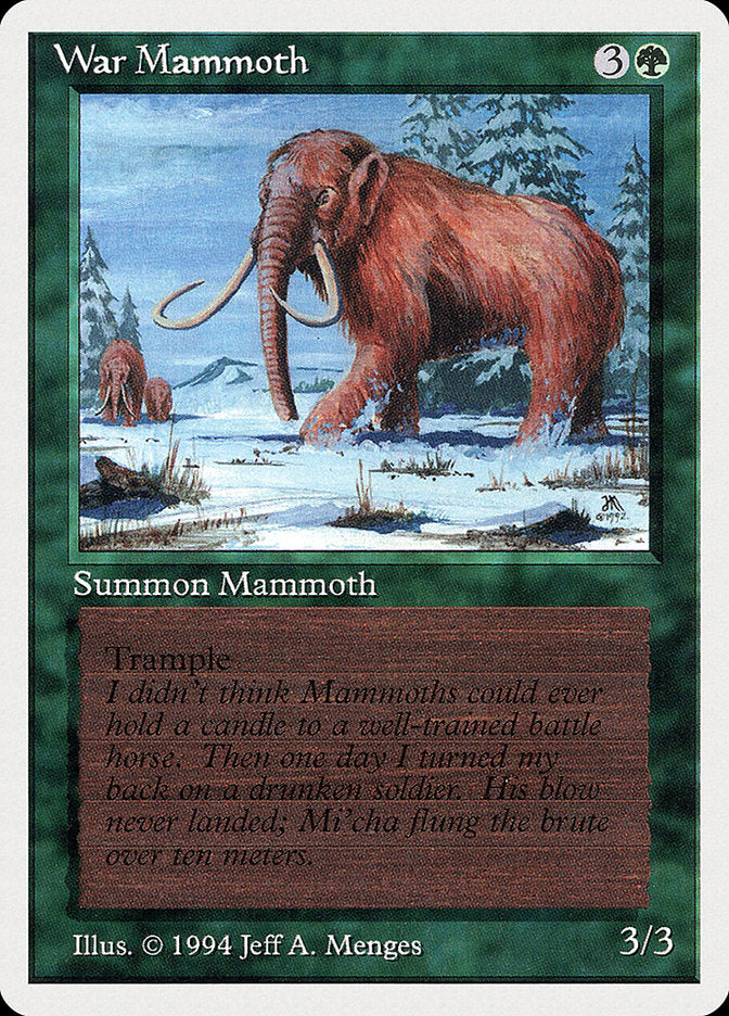 War Mammoth [Summer Magic / Edgar] | Pegasus Games WI