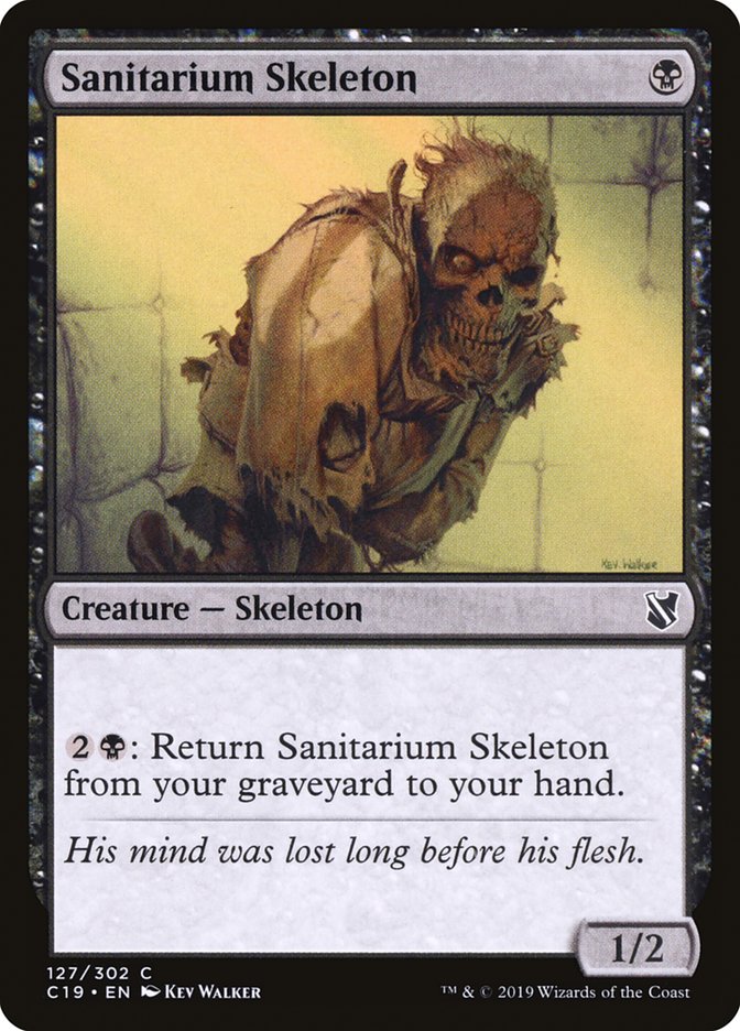 Sanitarium Skeleton [Commander 2019] | Pegasus Games WI