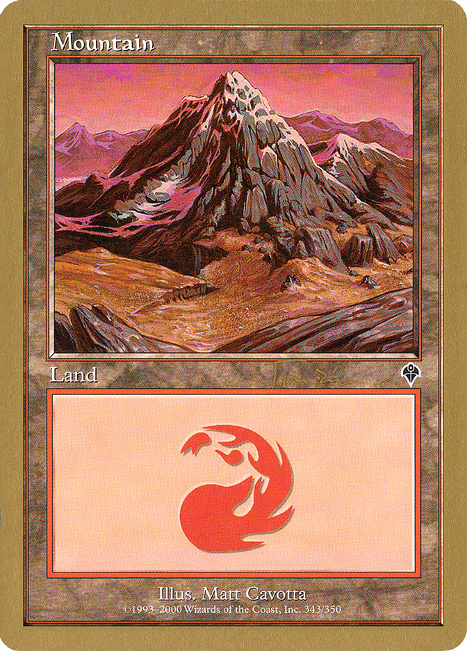 Mountain (jt343a) (Jan Tomcani) (INV) [World Championship Decks 2001] | Pegasus Games WI