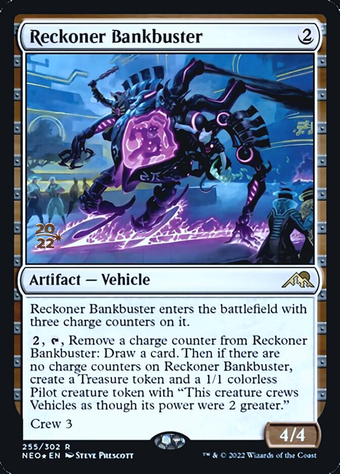 Reckoner Bankbuster [Kamigawa: Neon Dynasty Prerelease Promos] | Pegasus Games WI