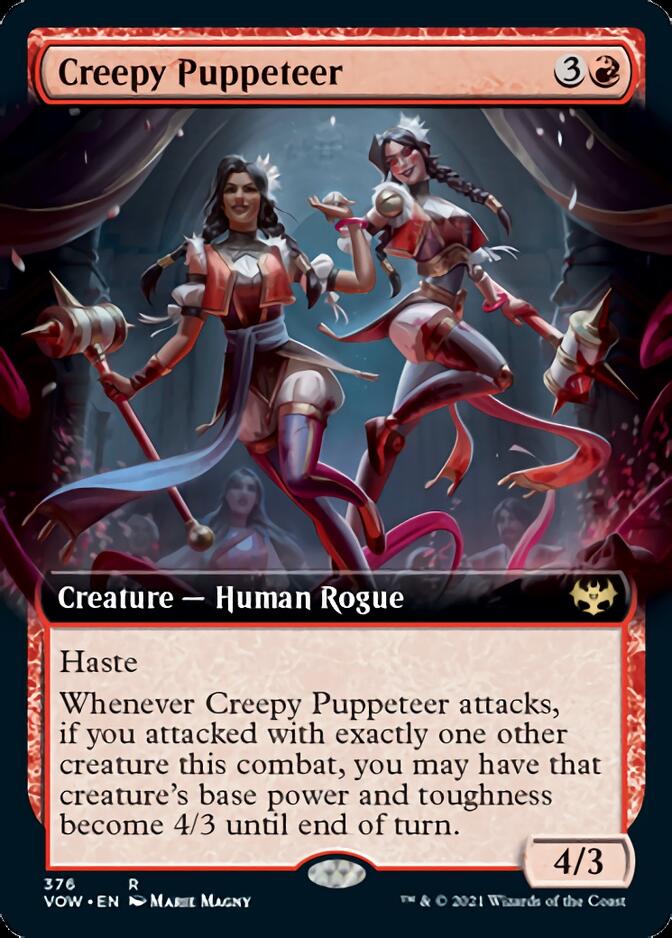 Creepy Puppeteer (Extended Art) [Innistrad: Crimson Vow] | Pegasus Games WI