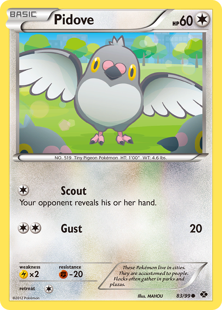 Pidove (83/99) [Black & White: Next Destinies] | Pegasus Games WI