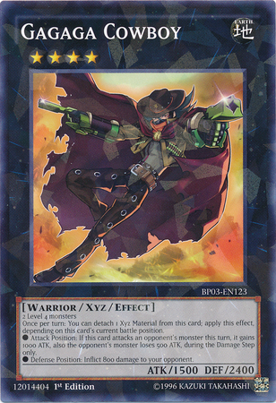 Gagaga Cowboy (Shatterfoil) [BP03-EN123] Rare | Pegasus Games WI