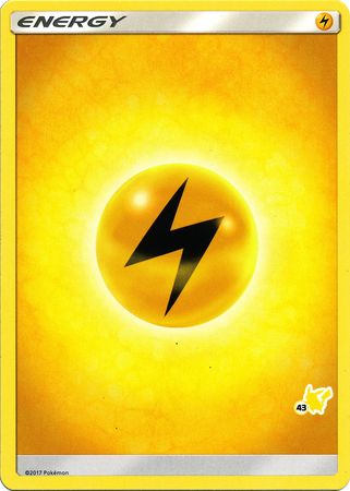 Lightning Energy (Pikachu Stamp #43) [Battle Academy 2020] | Pegasus Games WI