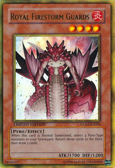 Royal Firestorm Guards [GLD2-EN030] Ultra Rare | Pegasus Games WI