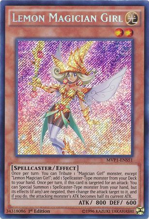 Lemon Magician Girl [MVP1-ENS51] Secret Rare | Pegasus Games WI