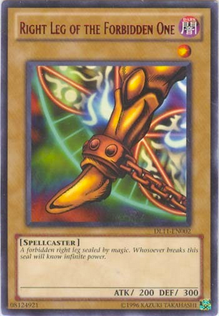 Right Leg of the Forbidden One (Purple) [DL11-EN002] Rare | Pegasus Games WI