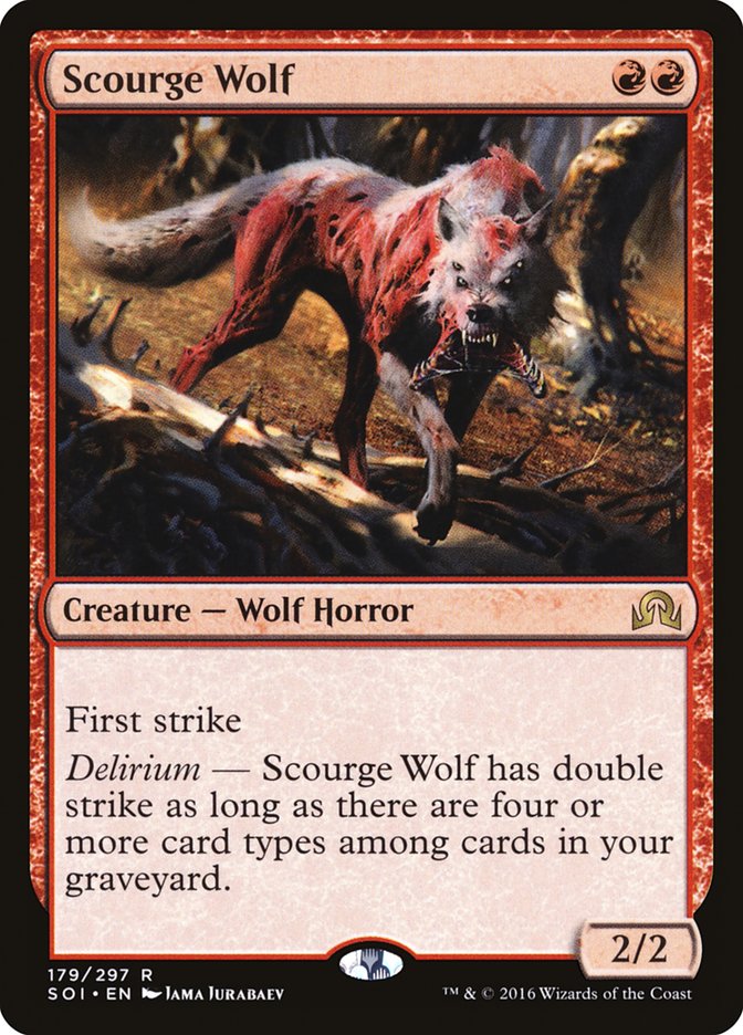 Scourge Wolf [Shadows over Innistrad] | Pegasus Games WI