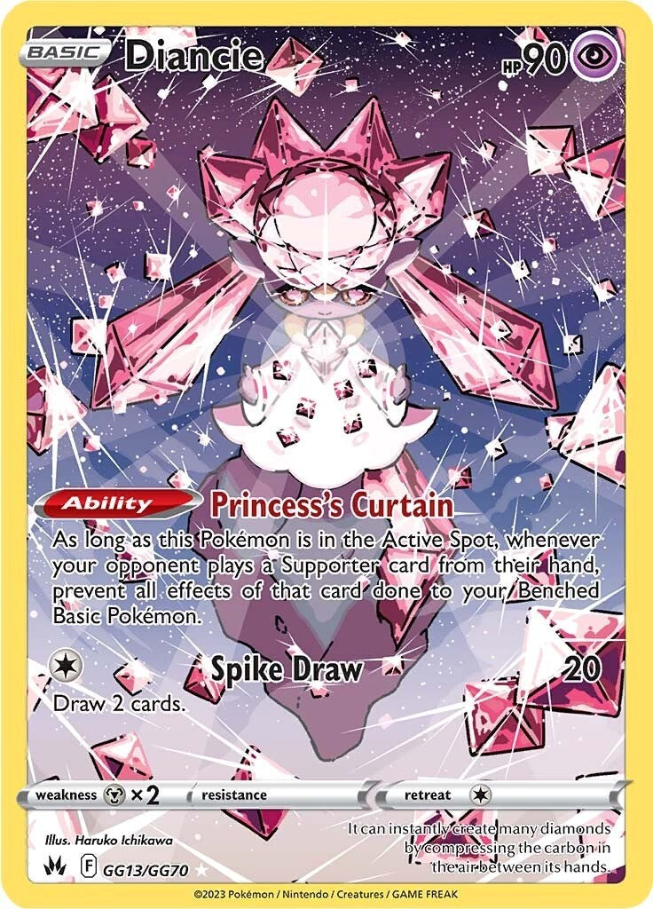 Diancie (GG13/GG70) [Sword & Shield: Crown Zenith] | Pegasus Games WI