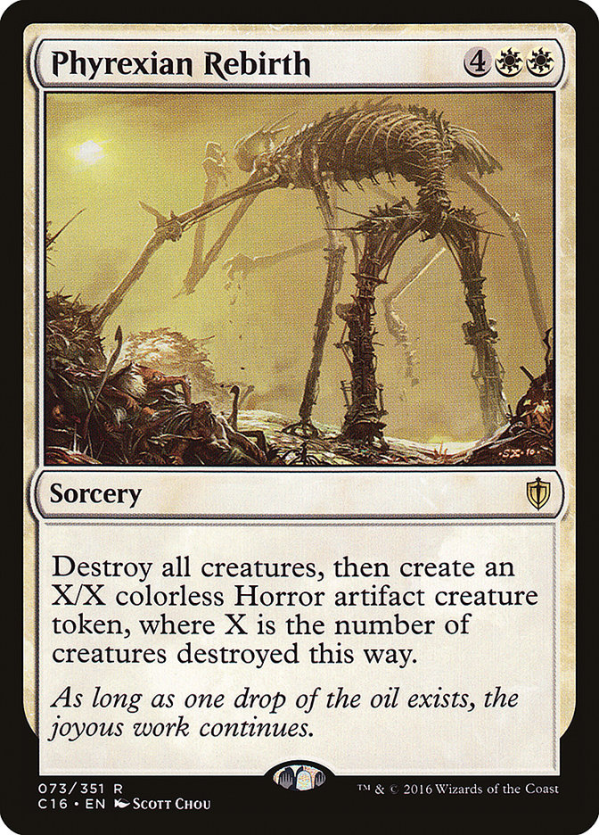 Phyrexian Rebirth [Commander 2016] | Pegasus Games WI