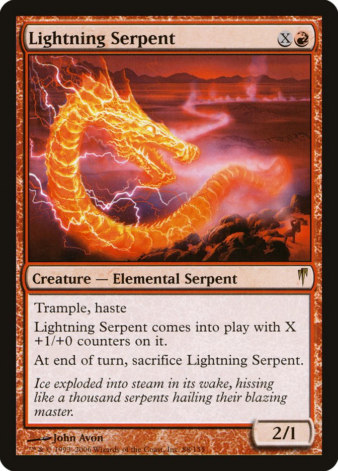 Lightning Serpent [Coldsnap] | Pegasus Games WI