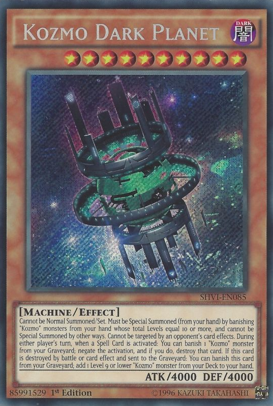 Kozmo Dark Planet [SHVI-EN085] Secret Rare | Pegasus Games WI